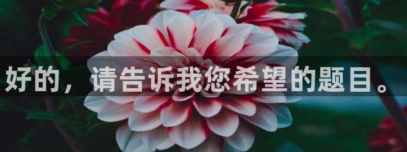 好的，请告诉我您希望的题目。